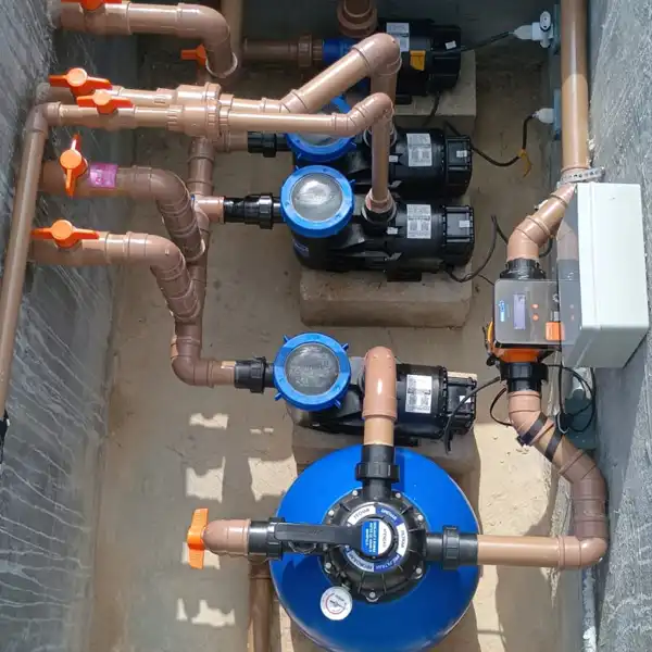 Casa de máquina de piscina em SJC