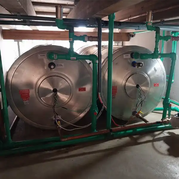 Instalação Solar para Banho 1000l