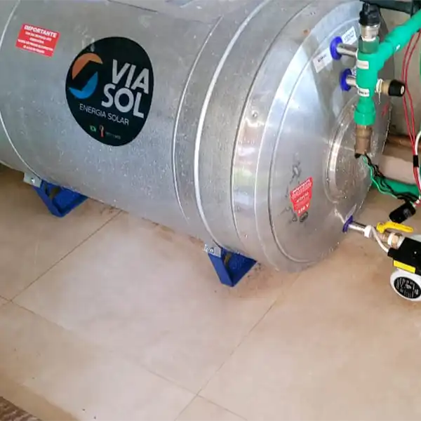 Instalação Solar Banho 300l Paraty